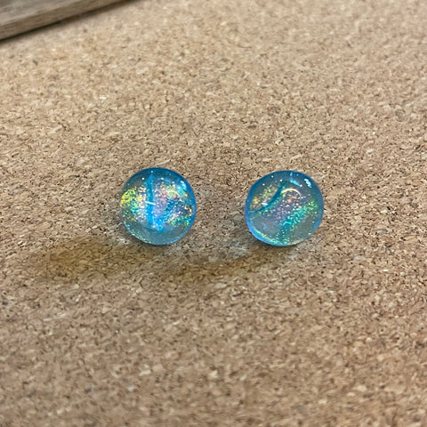 Handmade 13mm Glass Earrings