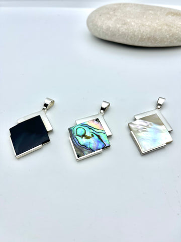 Art Deco Squares Silver