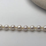 Freshwater Pearl with Gold Bracelet