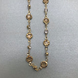 Glasses/mask gold extension chain dainty crystals and gold