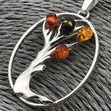 Oval Open Amber Tree