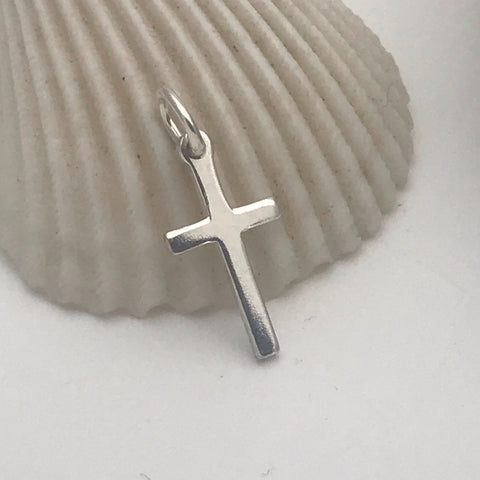 Shiny Gloss Crossed Pendant