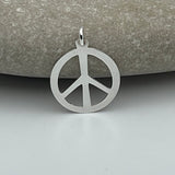 Small Peace Sign Pendant