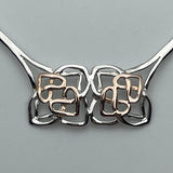 Celtic Hearts Entwined Necklace