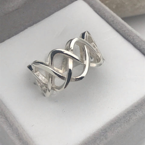 Silver Celtic Design Ring