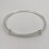 Twist End Wire Expanding Bracelet