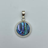 Simple Abalone Drop Pendant