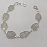 Faceted Moonstone Bracelet