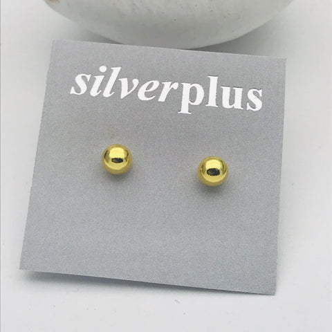 Dainty Gold Stud Earrings