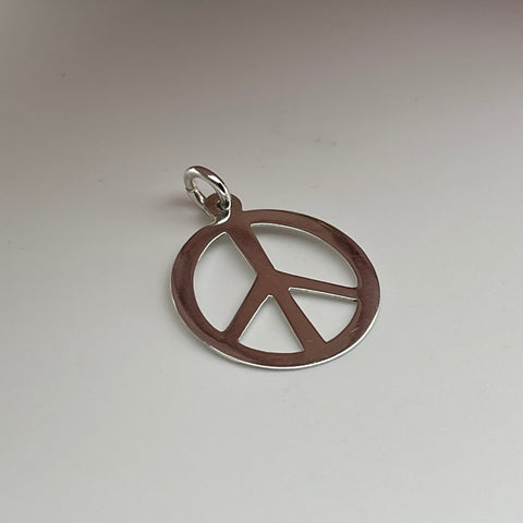 Small Peace Sign Pendant