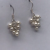 Freshwater Natural Round Dangle Earrings