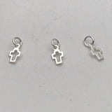 Mini Open Crossed Charm