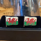 Cufflinks Wales Flag