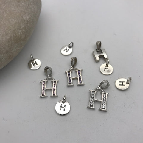 Initial charm letter H