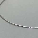 Omega Domed Chain Reversible 0.7mm shiny/sparkly