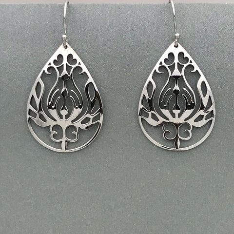 Thaï  Style Teardrop Earrings