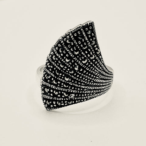 Marcasite Fantail Ring