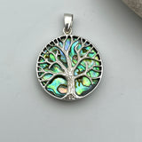 Abalone Tree of Life Pendant