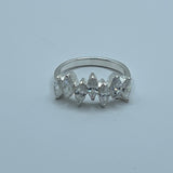 Diamond Seven Sisters 6mm Ring