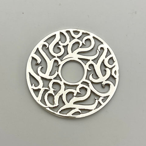 Round Scrolls Pendant