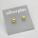 Gold Stud Earrings