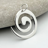 Open Swirl Pendant
