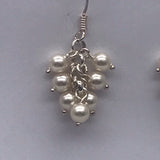 Freshwater Natural Round Dangle Earrings