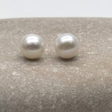 Freshwater AAAA Pearl 9- 10 mm Earrings