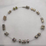 Sterling Silver European Large Hole Bead Pair