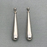 Shiny Elongated Club Shape Earrings