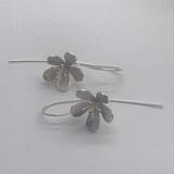 3D Flower Gold Stamen Earrings