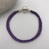 Sterling Silver European Sparkle Strand Bracelet