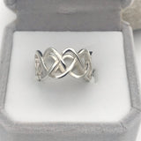 Silver Celtic Design Ring