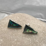 Sterling Silver Triangle Earrings