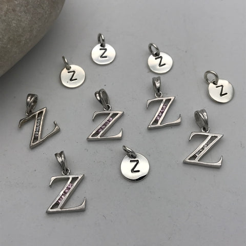 Initial charm letter Z