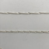 Singapore Twist 1.5 mm Chain