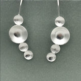 Sterling Silver Disc Earrings