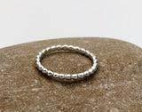 Silver Balls Ring
