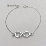 Silver Infinity Knot Bracelet