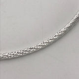Twisted Sparkly Stiff Necklace