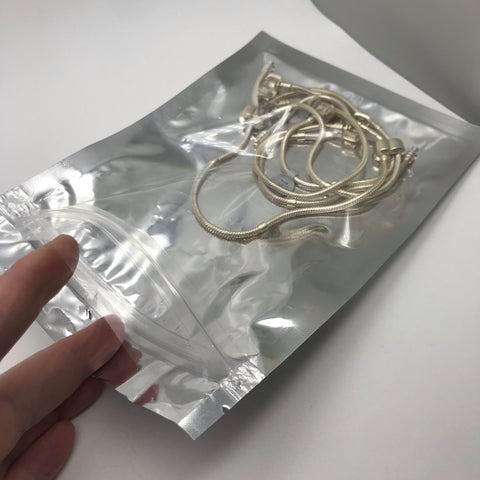 Jewellery storage anti tarnish