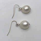Freshwater Flat Back Baroque Pearl Earrings