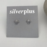 Tiny Shell Stud Earrings