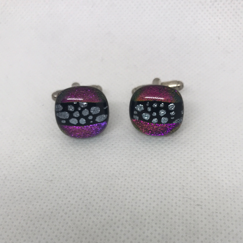 Cufflinks Handmade Glass