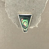 Sterling Silver Triangle Earrings