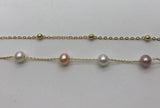 AAA Pearl Bracelet with 14ct gold