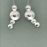 Sterling Silver Disc Earrings
