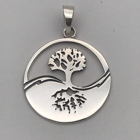 Tree of Life Cutout Pendant