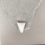 Sterling Silver Triangle Earrings