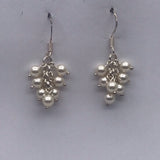Freshwater Natural Round Dangle Earrings